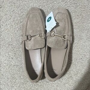 Target A New Day Tan Suede Loafers